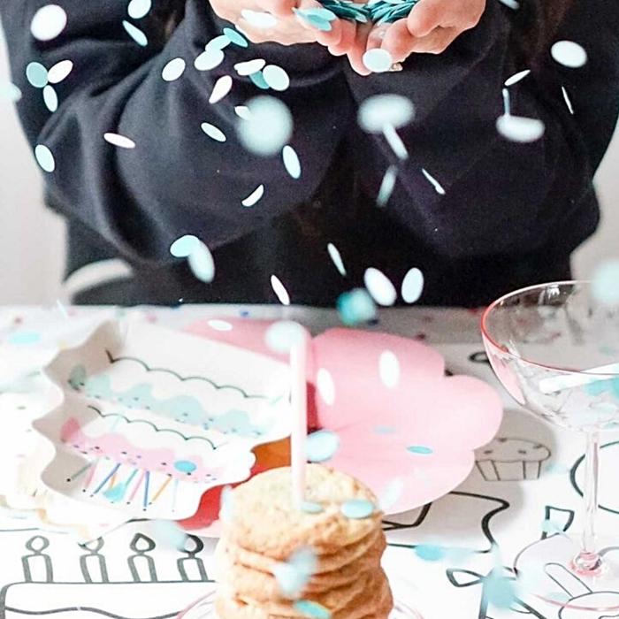 Happy Birthday Party Coloring Tablecloth