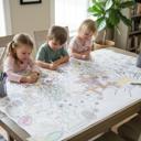  Faith Based Easter Coloring Tablecloth