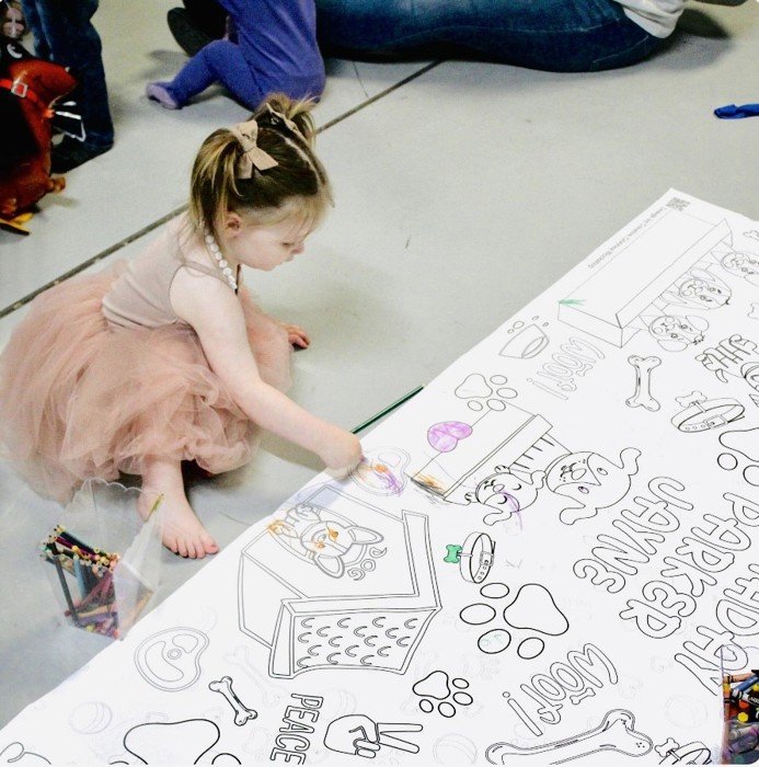 Personalized Coloring Tablecloth *Choose Your Theme*