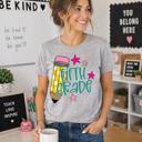  Personalized Grade Level Pre K - 5th Grade  Teacher Shirt • Bella Canvas Graphic Tee