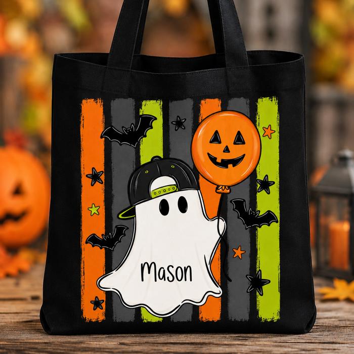 Personalized Halloween Trick-or-Treat Bag for Kids