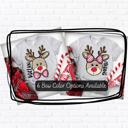  Kids Personalized Reindeer Tee – Kids Christmas Shirt - Adorable Holiday Style