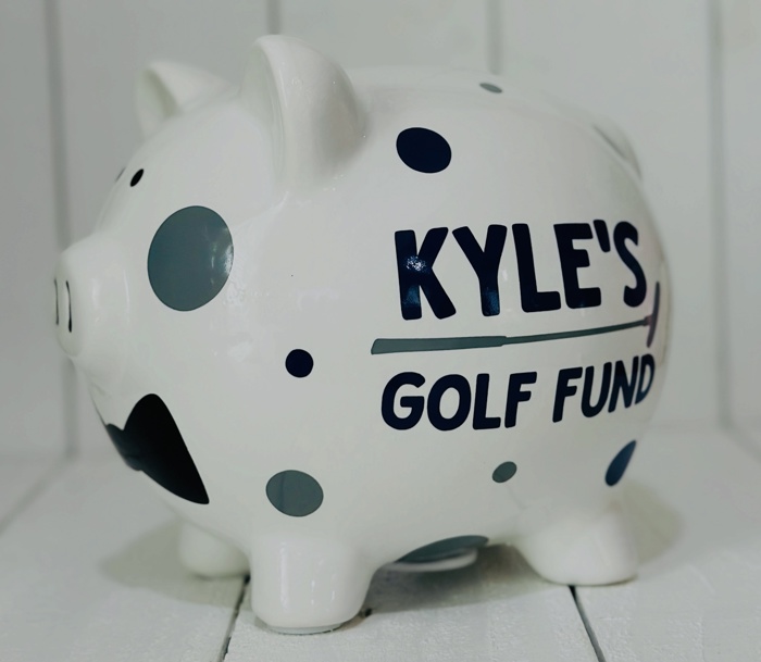Father’s Day Golf Fund Bank • Gift for Dad, Grandparent, or Golf Buddy