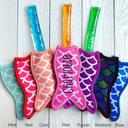  Mermaid Popsicle & Yogurt Holders • Personalized Kids Summer Gift • Pool Party Favor 