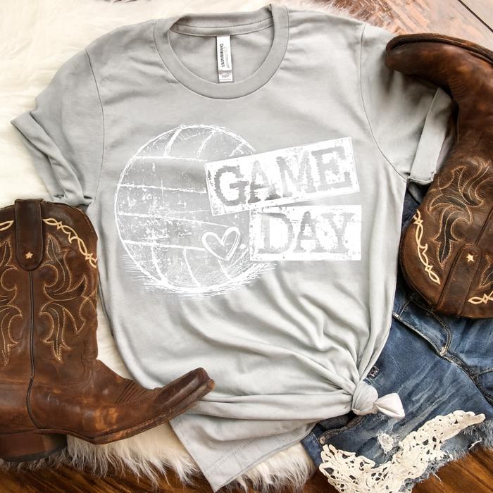Game Day Volleyball Tee