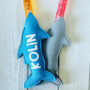 Shark Popsicle Or Yogurt  Holder • Personalized Kids Summer Gift • Pool Party Favor