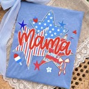  Personalized Patriotic Mama Tee | Custom Nana, Mimi, Gigi Shirt