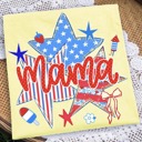  Personalized Patriotic Mama Tee | Custom Nana, Mimi, Gigi Shirt