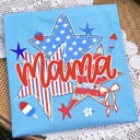  Personalized Patriotic Mama Tee | Custom Nana, Mimi, Gigi Shirt
