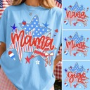  Personalized Patriotic Mama Tee | Custom Nana, Mimi, Gigi Shirt