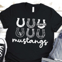  Custom Mascot Paw Print Tee | 10+ Mascots Available | School Spirit Shirt