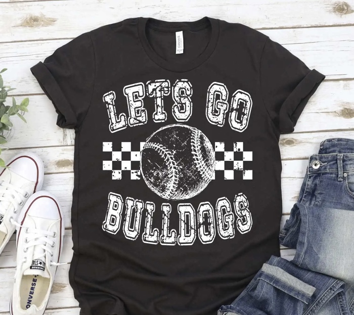 Custom Mascot Softball Tee