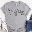  Custom Mascot Script Tee – 30+ Mascots