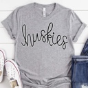  Custom Mascot Script Tee – 30+ Mascots