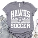  Custom Mascot Soccer Tee – 30+ Mascots, 50+ Colors & Custom Ink