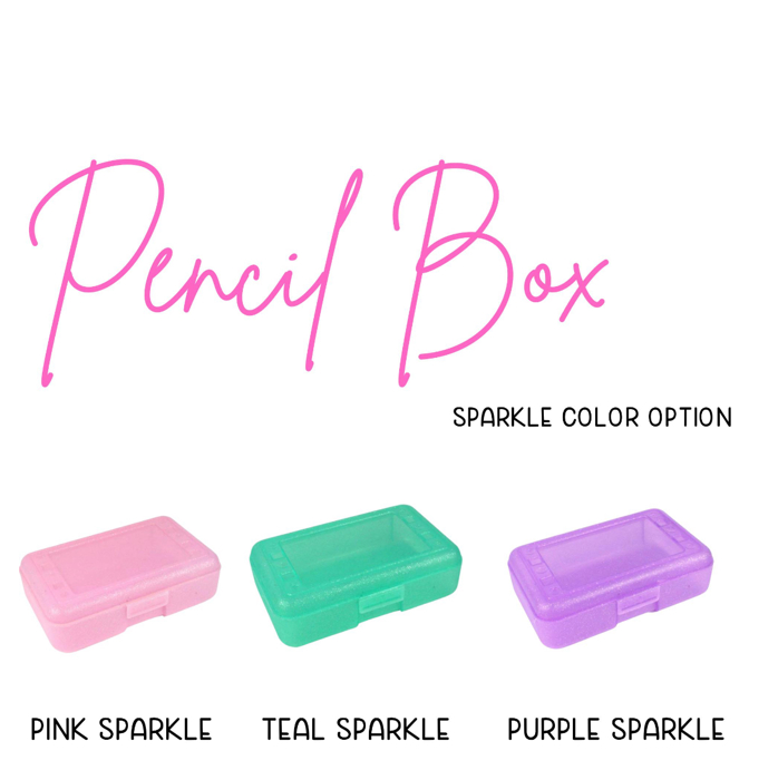 Personalized Soccer Pencil Box for Kids •  Custom Name School Supply Case • Back to School Storage Box