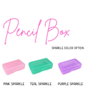  Personalized Soccer Pencil Box for Kids •  Custom Name School Supply Case • Back to School Storage Box