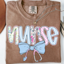  Bloom & Bow Nurse Tee – Comfort Colors | 30+ Colors