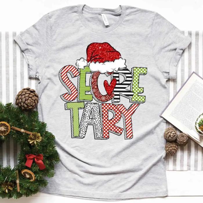 Christmas Teacher Tee – Teacher, Librarian, Coach, Office Staff & More