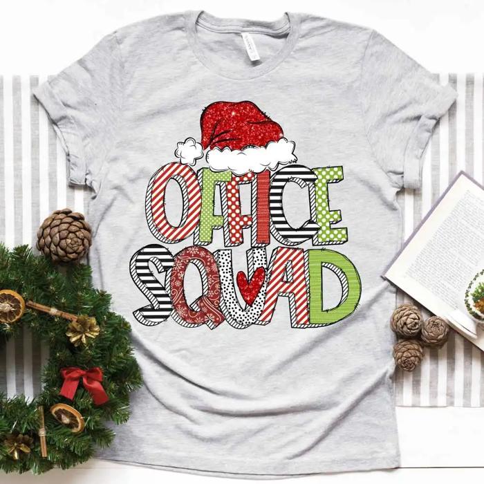 Christmas Teacher Tee – Teacher, Librarian, Coach, Office Staff & More