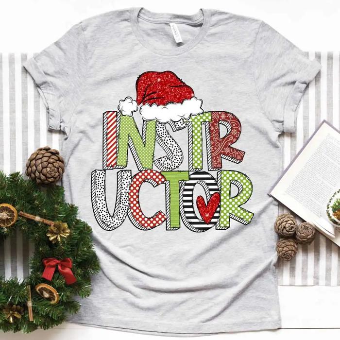Festive Christmas Staff Tee – Over 20 Job Titles Available!