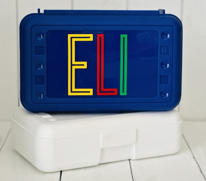 Personalized Pencil Box