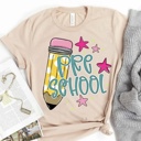  Personalized Grade Level Pre K - 5th Grade  Teacher Shirt • Bella Canvas Graphic Tee