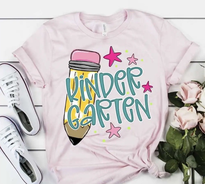 Personalized Grade Level Pre K - 5th Grade  Teacher Shirt • Bella Canvas Graphic Tee