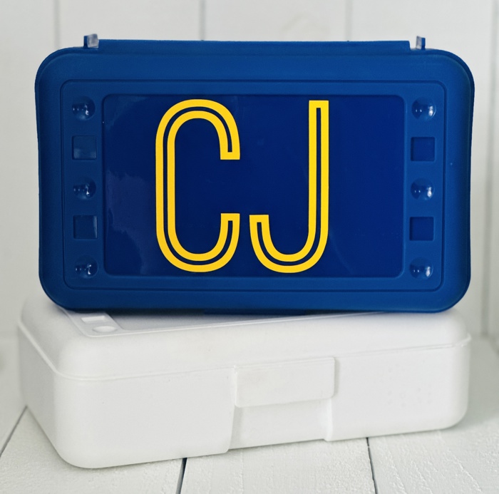 Personalized Pencil Box for Kids • Custom School Supply Case • Back to School Gift
