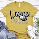  School Spirit Mascot Tee - 30 Mascot Options Available