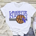  Custom Mascot Basketball Heart Tee – 30+ Mascots