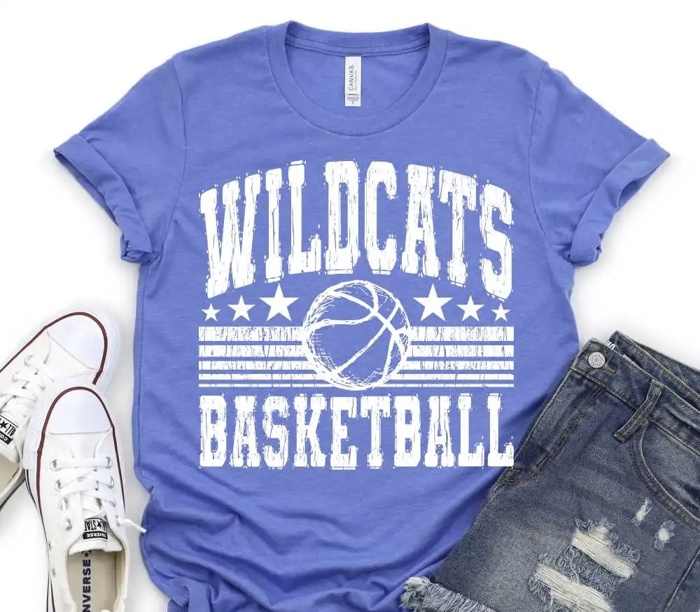 Vintage Mascot Basketball Tee for Men