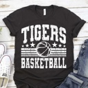  Vintage Mascot Basketball Tee for Men