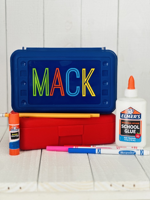 Personalized Pencil Box for Kids • Custom School Supply Case • Back to School Gift
