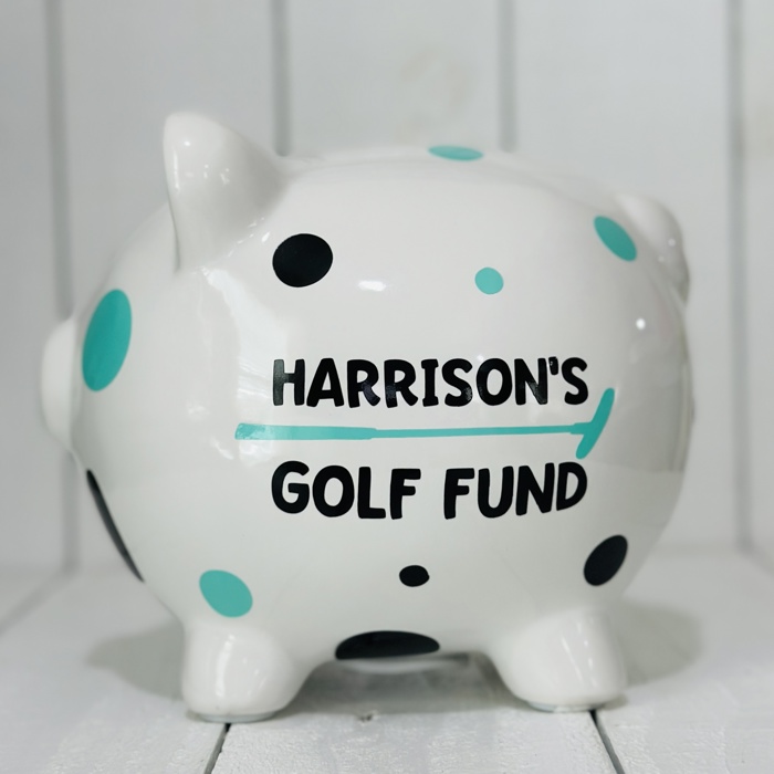 Father’s Day Golf Fund Bank • Gift for Dad, Grandparent, or Golf Buddy