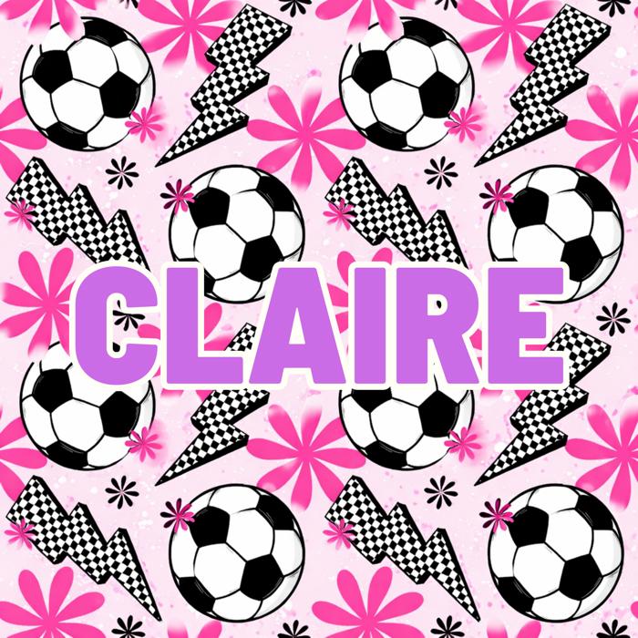 Personalized Soccer Pencil Box for Girls • Custom School Supply Case • Back to School Supplies