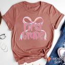  Bow Grade Teacher Tee - Pre K to 5th Grade 