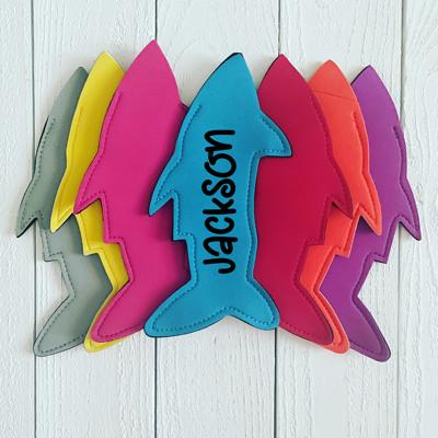 Shark Popsicle Or Yogurt  Holder • Personalized Kids Summer Gift • Pool Party Favor