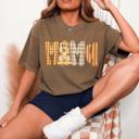  Faux Patchwork “MAMA” Tee – Fall & Halloween Graphic