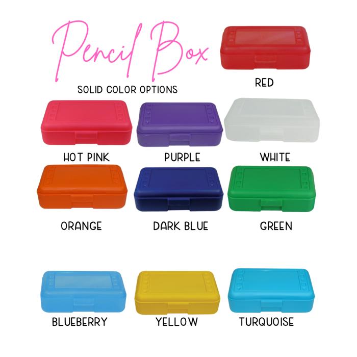 Personalized Soccer Pencil Box for Kids •  Custom Name School Supply Case • Back to School Storage Box