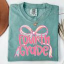  Bow Grade Teacher Tee - Pre K to 5th Grade 