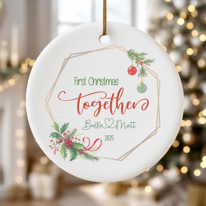 Dog or Cat Personalized Christmas Ornament