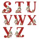  Personalized Boy Elf Child's Initial and Name Christmas Ornament | Gift Box Included