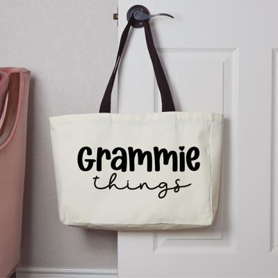 Grandma Things Weekender Tote Bag - Custom Grandma Gift (Nana, Gigi, Grammy, etc.) 