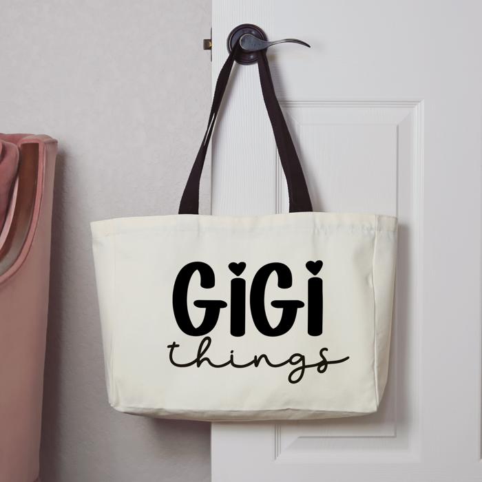 Grandma Things Weekender Tote Bag - Custom Grandma Gift (Nana, Gigi, Grammy, etc.) 
