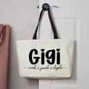  Personalized “Grandma” Weekender Tote Bag with Grandchildren's Names 