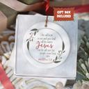  Christian Scripture Ornament | Religious Holiday Decor | Faith-Based Christmas Gift | Matthew 1:21 |Gift Box Included