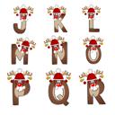  Personalized Rudolph Initial Special Delivery Santa Bag | Child’s Initial & Name | Large and Small Bags