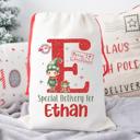  Personalized Special Delivery Boy Elf Design Santa Bag | Large and Small Bags