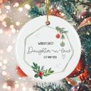  Personalized World's Best Christmas Ornament | Includes Title and Established Date